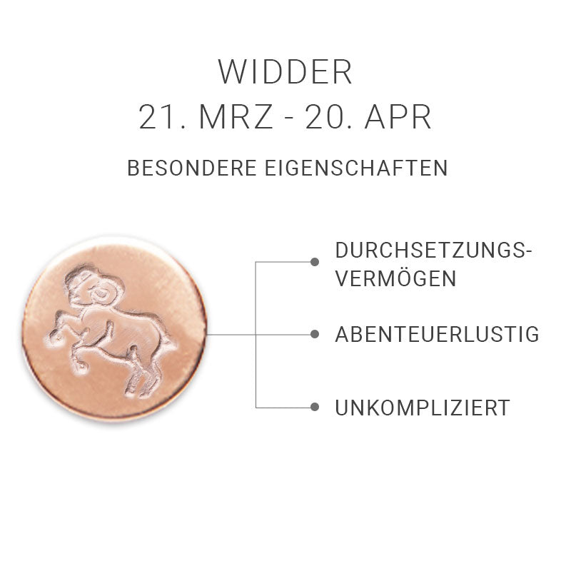 Sternzeichen-Armband Widder