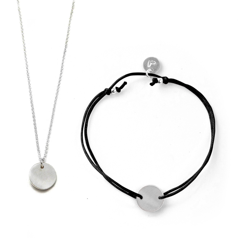 Sternzeichen-Set Löwe Armband/Halskette 45 cm